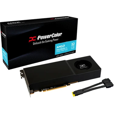 Powercolor Aı Pro R9700 32G-B 32GB 256BIT