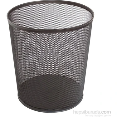 Ark 3A Metal Perfore Çöp Kovası 295x345 mm Şık Tasarım ve Dayanıklı Kullanım İçin