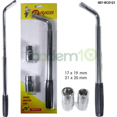 Rico Lokmalı Bijon Kol 17 x 19 mm ve 21 x 25 mm Parça Sayısı 2 Profesyonel Araç