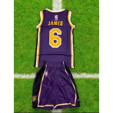 Çağrı Giyim Nba Los Angels Lakers Lebron James Basketbol Çocuk