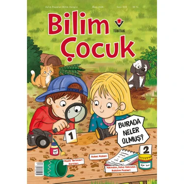Tübitak Yayınları Bilim Çocuk Dergi Mart 2026 Sayı 339 (7-12 Yaş) Popüler Bilim