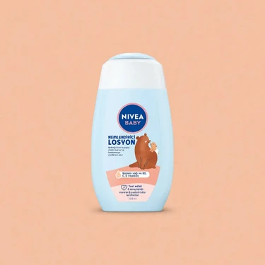 Nivea Baby 200 ml Aloe Vera İçeren Bebek Nemlendirici Losyon Hassas Ciltler İçin 24 Saat