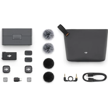 Dji Mic 3 Kablosuz Mikrofon (2 Kişilik) / On Ithalat Garant Fiyatı
