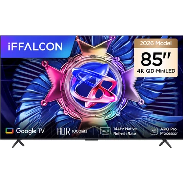 iFFALCON 85U95A 85'' 216 Ekran Uydu Alıcılı 4K Ultra HD Google MiniLED