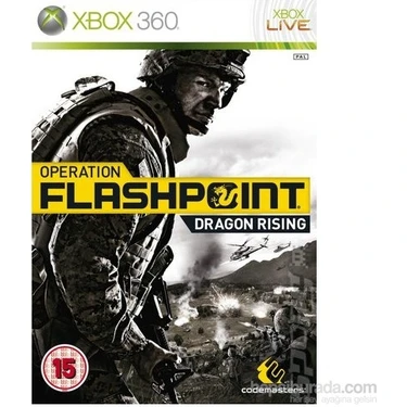 Tradeks FlashPoint 2 Dragon Rising Xbox 360 Aksiyon FPS Oyunu Yetişkin Gençler için Çoklu Oyuncu