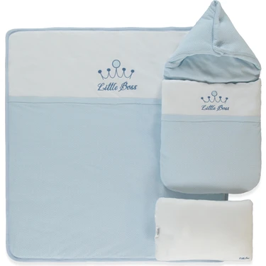 Bebetto Interlok Elyaflı Alt Açma Set 3lü (Lıttle Boss)