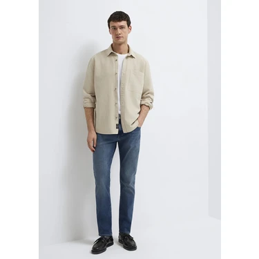 Mavi Marcus Premium Blue Vintage Koyu Mavi Jean Pantolon