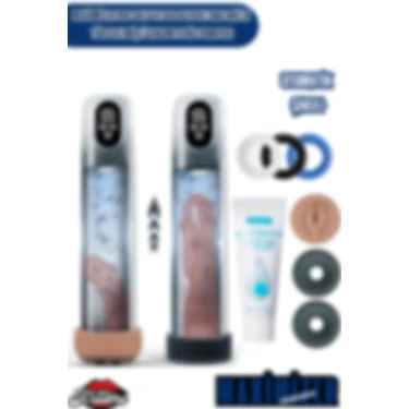 Kissers Maximizer Pro Sulu & Susuz Kullanılabilen Yüksek Basınçlı Ayarlı Emişli Eğitici Vakum Penis
