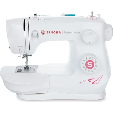 Singer Fashion Mate 3333 Manuel Dikiş Makinesi Metal Malzeme ile Ergonomik