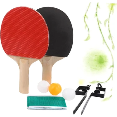 Tumba's Masa Tenis Seti 2 Raket + 2 File Demiri + File + 3