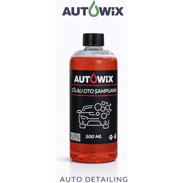 İnnowix Konsantre Cilalı Oto Şampuanı 500 ml Ph Nötr Normal Yıkama ve Köpük Makinaları Için