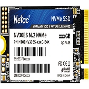 Netac NV30ES Pcıe 3*4 M.2 2242 Nvme 3D Nand SSD 512GB, R/w Fiyatı