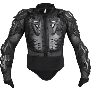 Tex 990 Xrıder 990 Siyah Motosiklet Koruma Süper Şok Emici Nefes Alabilen Body Armor S