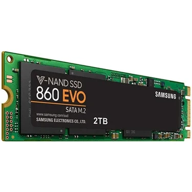 Samsung 860 Evo 250 gb M.2 SATA SSD 550 mb Okuma Hızı 520 mb Fiyatı