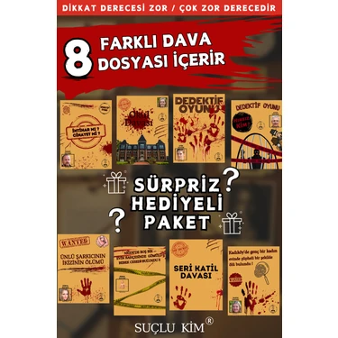 Happy Story-Dedektiflik Oyunu-Cinayet Bulma Oyunu-Suçluyu Bulma-Dedektif Oyunu-Çözülemeyen