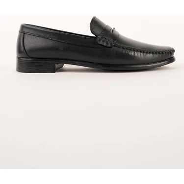 Muggo Vogayer Hakiki Deri Erkek Günlük Klasik Loafer