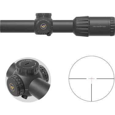 Vector Optics Tauron 1-6X24 Genıı Ffp Tüfek Dürbünü Scff-63 Fiyatı