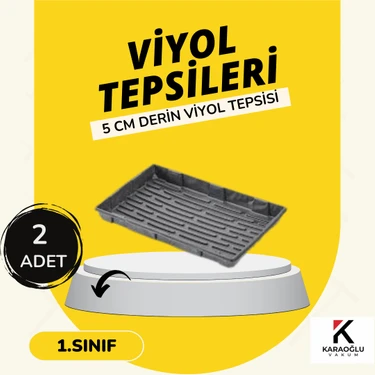 Fide Viyol Tepsisi Viyol Altlığı Fidelik Altlığı Derin 5 cm Viyol Tepsisi Fide yetiştirme