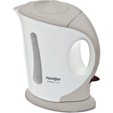 Fantom KT 2000 Fokurdak Su Isıtıcısı 1,7 lt Kapasite Plastik Malzeme ile Hızlı Isıtma ve Şık