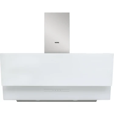 Vestel AD-9331 B Beyaz Ankastre Davlumbaz Duvar Tipi 90 cm Dokunmatik Kontrol ile Yüksek Emiş