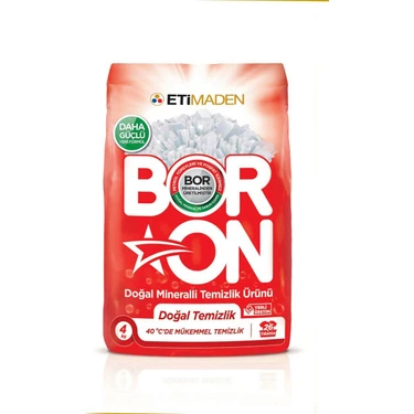 Boron Doğal Mineralli Temizlik Ürünü Doğal Temizlik Beyazlar 4 kg 26
