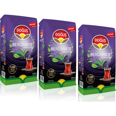 Doğuş Bergamot Aramalı Siyah Çay 1000 gr x