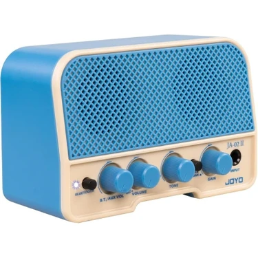 Joyo JA-02II Bl Mavi 5 Wat Travel Mini Bluetothlu Cep Seyahat Kasa Gitar