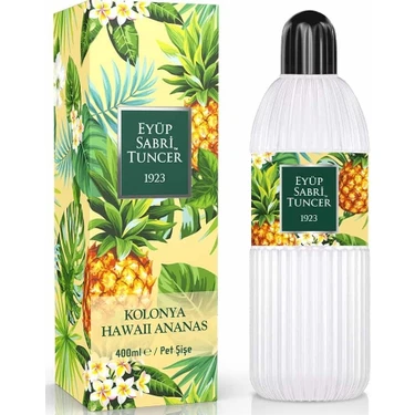Eyüp Sabri Tuncer Kolonya Hawaii Ananas 400 ml 68 Derece Ferahlatıcı Ananas