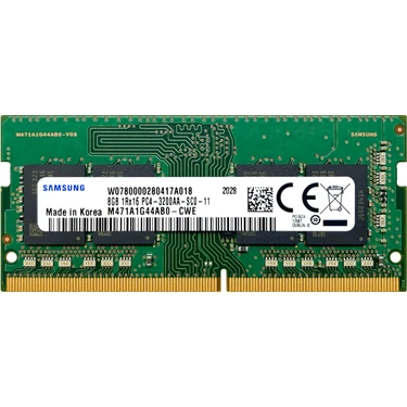 Samsung M471A1G44CB0-CWE 8gb Ddr4 3200MHZ CL22 Notebook