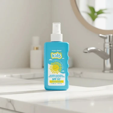 Maru.derm Çocuk Güneş Spreyi SPF 50+ Tüm Cilt Tipleri İçin Hassas Koruma 200