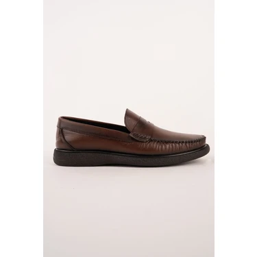 Muggo Gentz Hakiki Deri Rahat Taban Erkek Günlük Klasik Loafer
