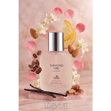 TDRS Diamond Girl 100 ML Vanilya Özel Seri Uzun Süre Kalıcı Kadın