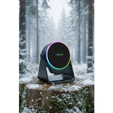 Mikado MD-68BT Zynox Siyah 5W 1200MAH Bt,usb,induction Destekli