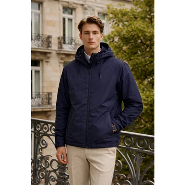 Damga Erkek Günlük Premium Casual Astarlı Lacivert