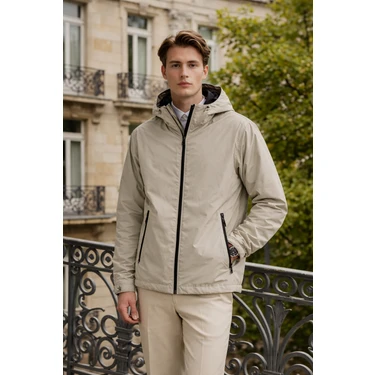 Damga Erkek Günlük Premium Casual Astarlı Taş