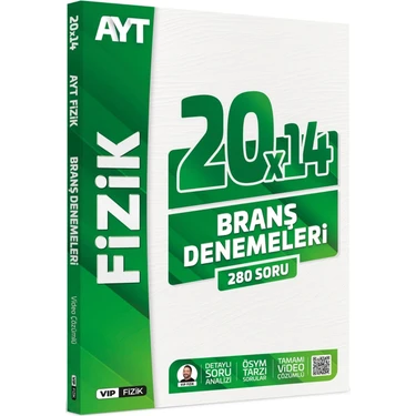Vip Fizik Yayınları Vip Fizik Ayt Fizik Tamamı Video Çözümlü 20X14 Branş