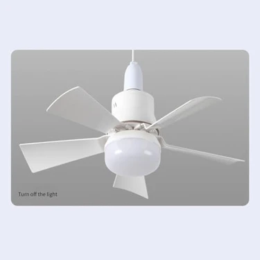 River 82 Watt Vantilatör 3 Kademe Hız Dimmerli 3 Renk LED Işık Karayel Kumandalı Fan Torch LED
