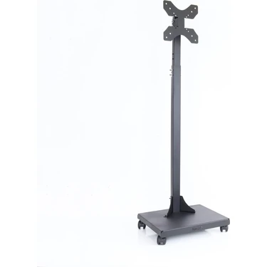 Hansdo Yükseklik Ayarlı Tv Standı – Tekerli Tv Askısı – Hareketli Tv Standı – 22″ – 43″ Tv Ile