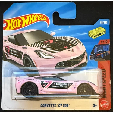 Hot Wheels Tekli Arabalar Corvette C7 Z06 JJJ73