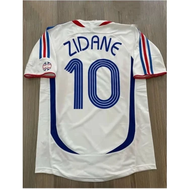 Legent Lady Fransa Milli Takımı 98 Dünya Kupası Zinedine Zidane Nostalji Forması