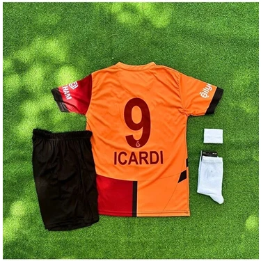 Legent Lady .g'âlatâsarâyy 2024/25 Sezon M.auro I'cardi Parçalı Çocuk Forma 4'lü
