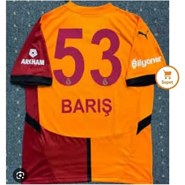 Legent Lady Gâlâtâsârây- 5 Yıldız Barış Alper Yeni Sezon 25/26 Parçalı Futbol