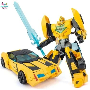 Brother Toys Transformers Tarzında Bumblebee Optimus Prime Robota Dönüşen Araba