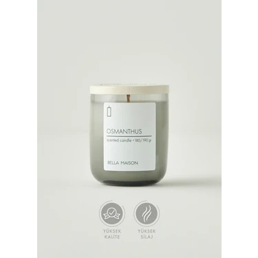 Bella Maison Osmanthus Ahşap Fitilli Soy Wax