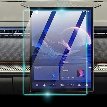2024 7 Evolve 14.8 Inch Navigasyon Için 9h Nano Ipg Proactive Ekran Koruyucu, Pürüzsüz Cam Bitiş,