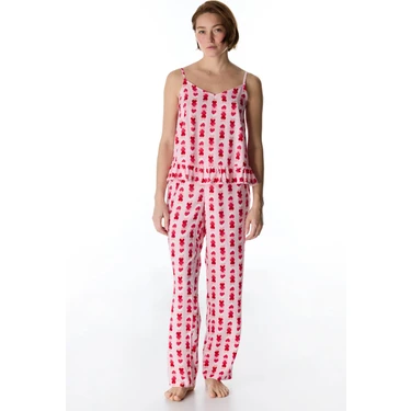 Penti Acık Pembe Carrie Pantolon Pijama