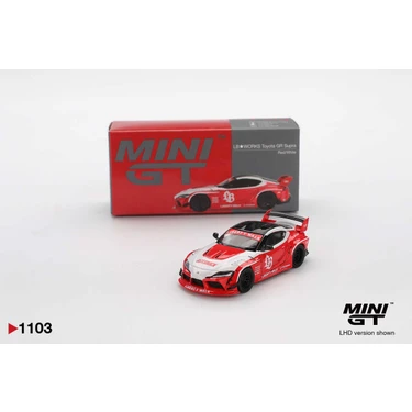 Mini Gt 1103 1/64 Lb-Works Toyota gr Supra Red/white Fiyatı