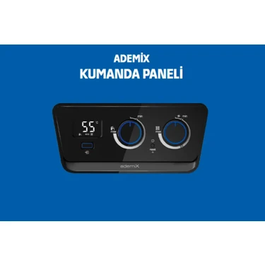 Demirdöküm Ademix 28/28 kw Yoğuşmalı Kombi 28 kw Kapasite Hermetik Baca ile Enerji