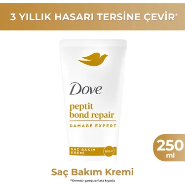 Dove Kurtarıcı Onarıcı Saç Bakım Kremi Peptit Bond Repair 250