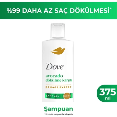 Dove Şampuan Avocado Dökülme Karşıtı 375